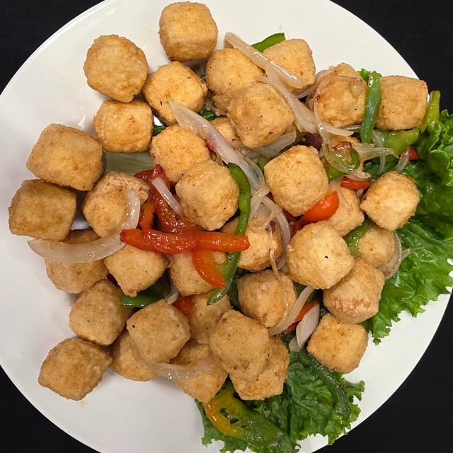 Salted Tofu.