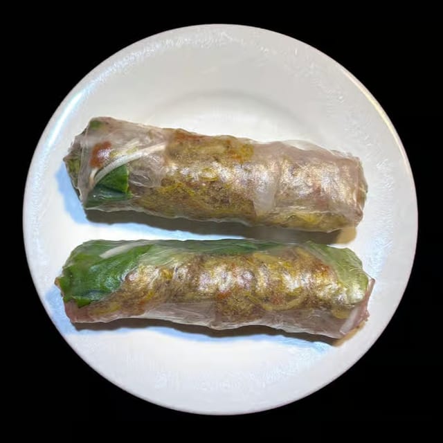 Shredded Pork Rolls.