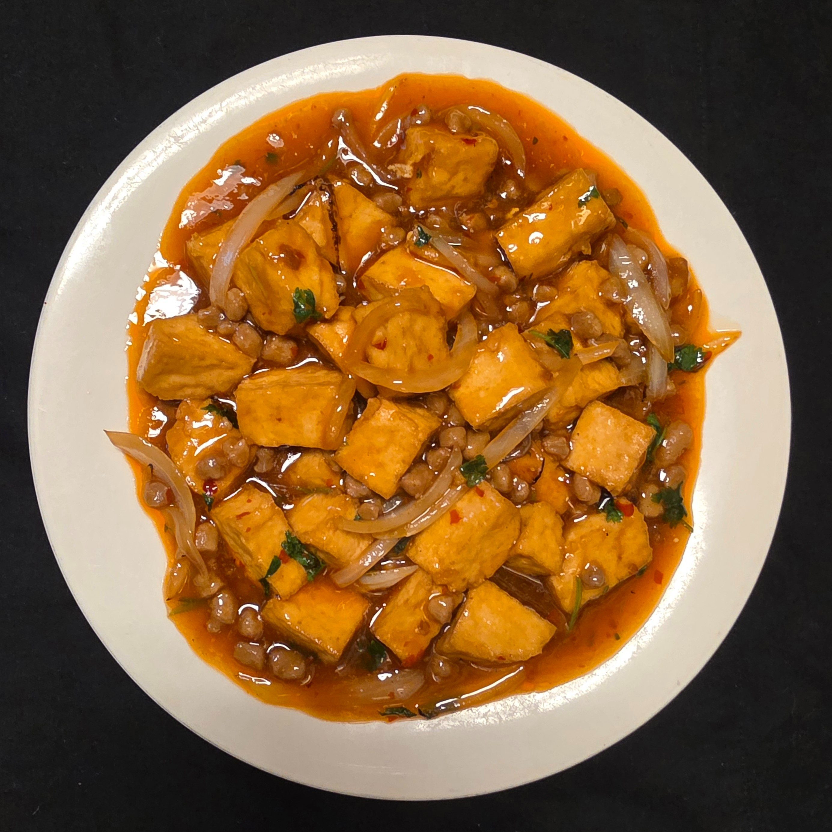 Tofu with Meat.