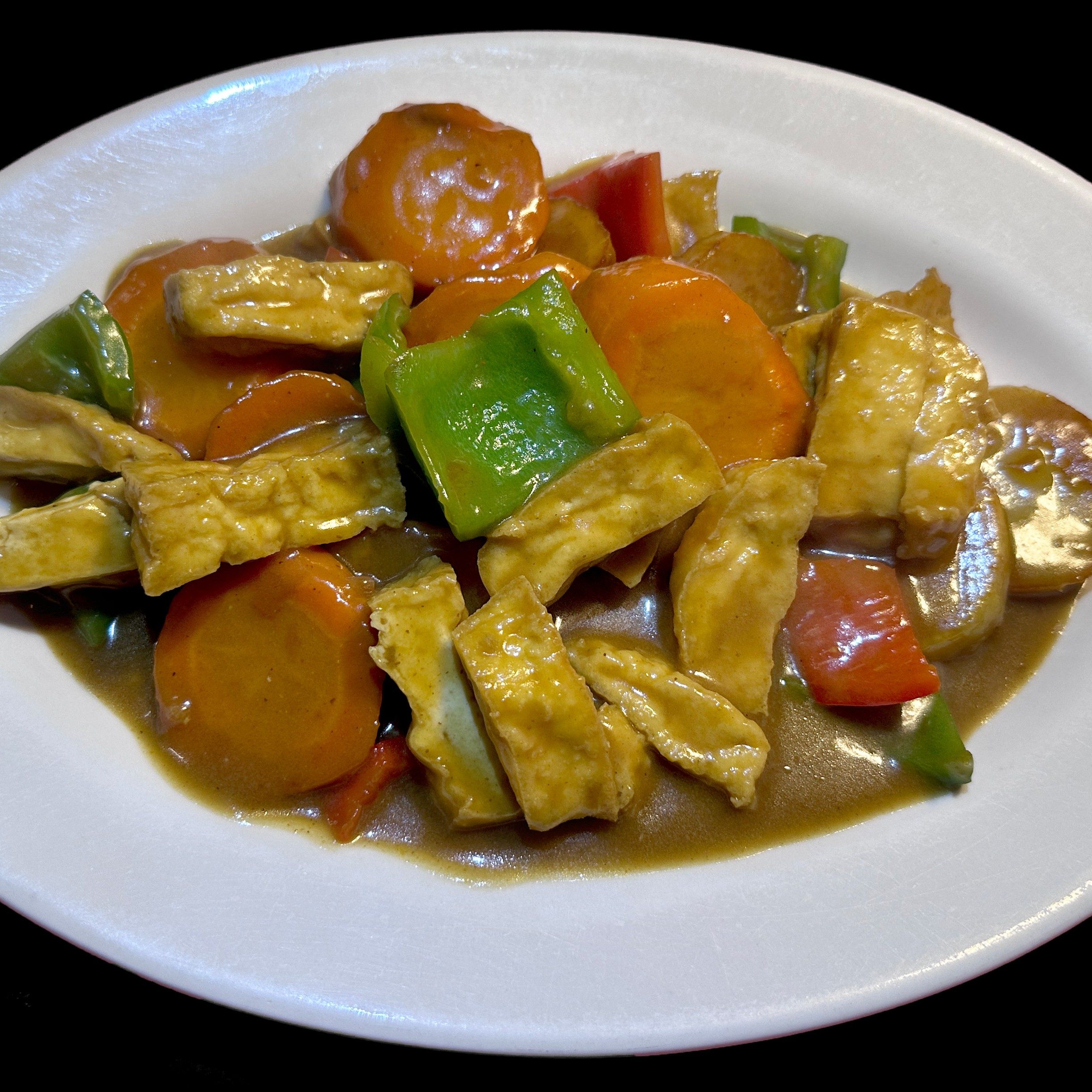 Curry Tofu.