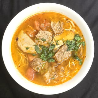 Bún Suông Chay/Vermicelli in Tomato Soup