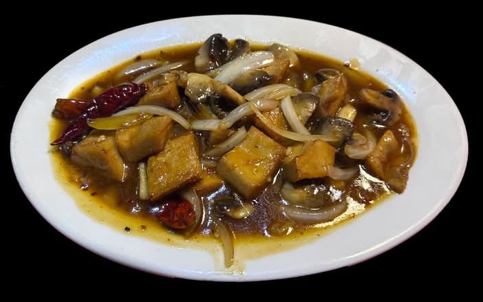 Chicken Sate/Gà Satế Chay.